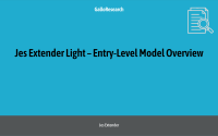 Jes Extender Light – Entry-Level Model Overview