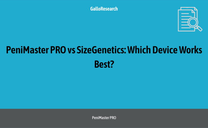 PeniMaster PRO vs SizeGenetics: Which Device Works Best?