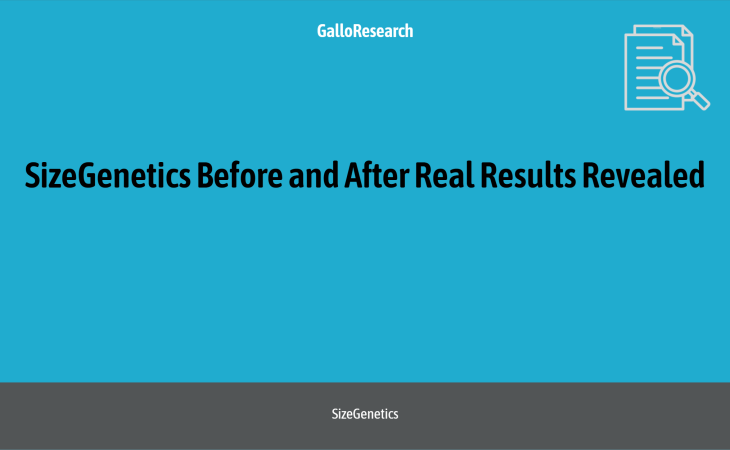 SizeGenetics Before and After Real Results Revealed