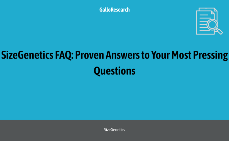 SizeGenetics FAQ: Proven Answers to Your Most Pressing Questions