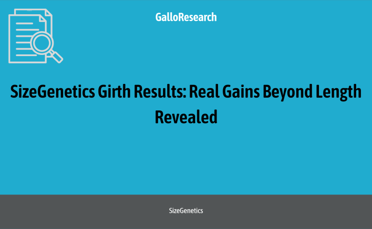 SizeGenetics Girth Results: Real Gains Beyond Length Revealed