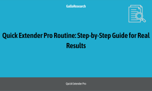Quick Extender Pro Routine: Step-by-Step Guide for Real Results