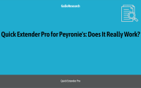 Quick Extender Pro for Peyronie’s: Does It Really Work?